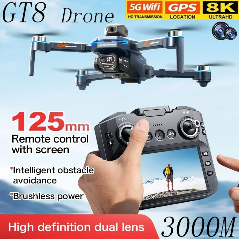 Drone Lidar - GT8 Drone Obstacle Avoidance Belt 4.3-inch