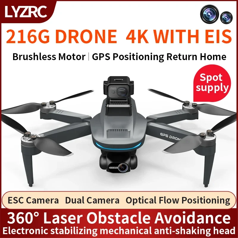 L200 PRO MAX Drone 4K 2-Axis P - Drone Aerial Photography ulasan dan harga