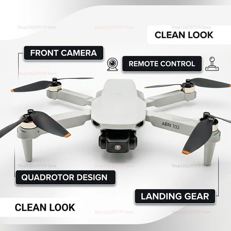 Mini Dronеs Aeri100 8K Profess - Drone Surveying ulasan dan harga