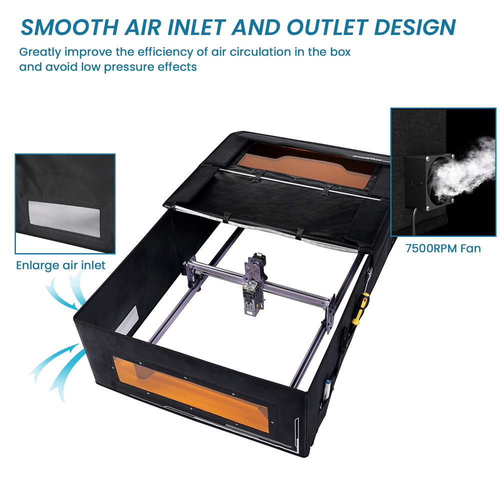 ATOMSTACK FB2 PLUS Laser Enclo - Drone Lidar ulasan dan harga