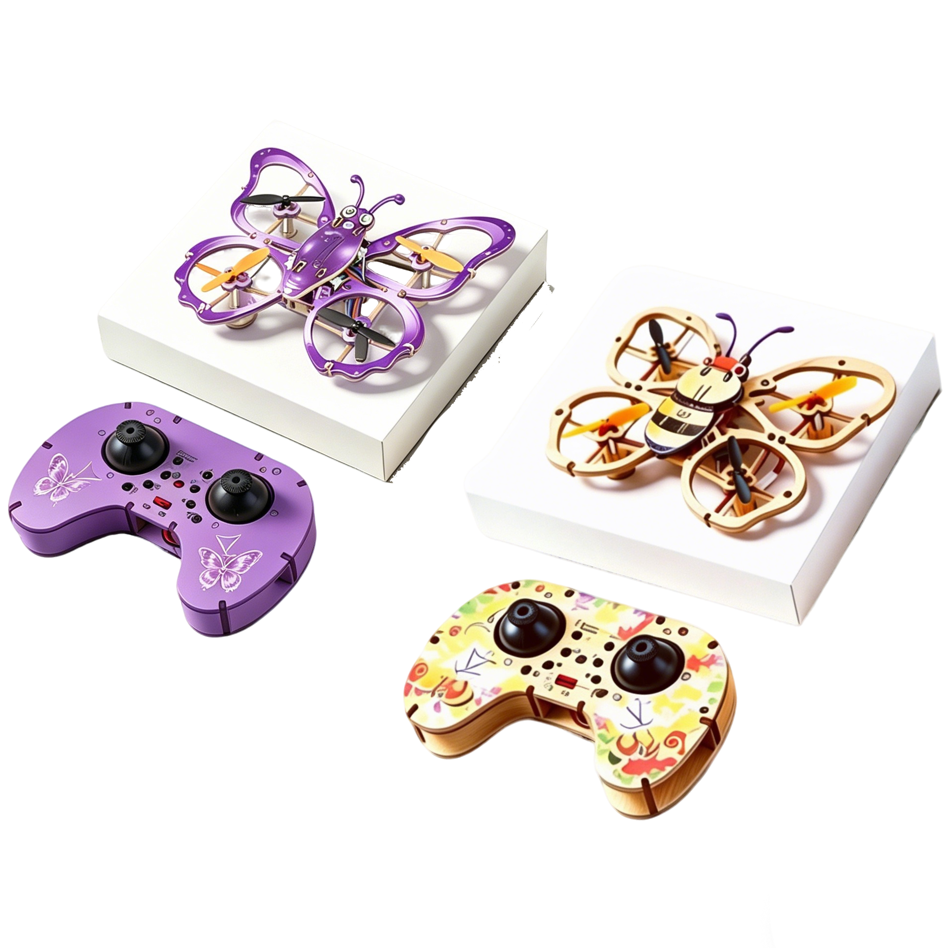 2026 New Wooden DIY Assembled  - Drone Aerial Photography ulasan dan harga