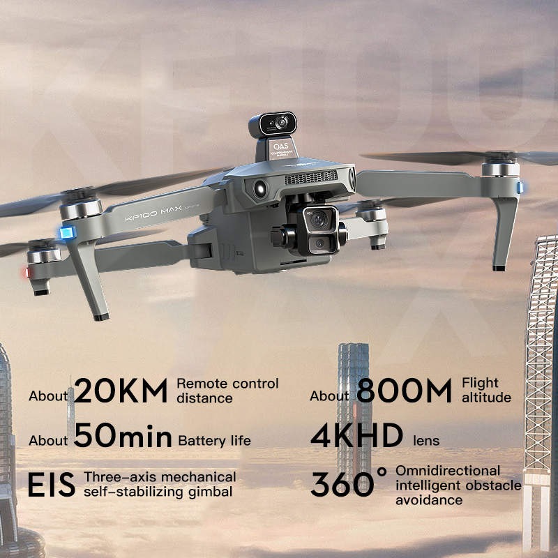 SJRC KF100 MAX 8K UHD Photo HD - Drone Surveying ulasan dan harga