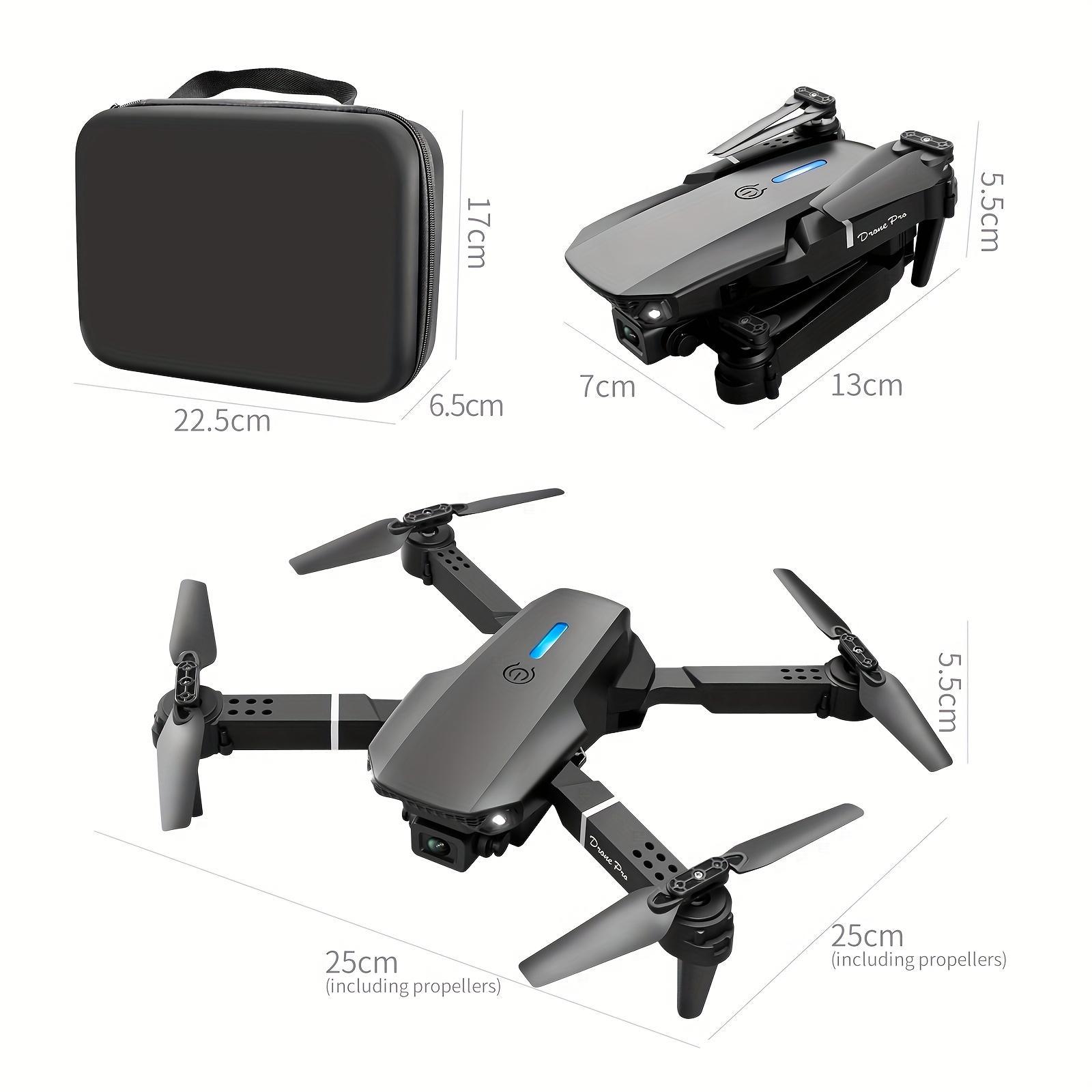 E88PRO Screen Controlled Versi - Drone Lidar ulasan dan harga