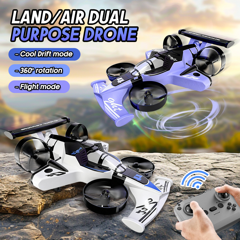 2in1 Mini Drone Air-Ground Fly - Drone Surveying ulasan dan harga