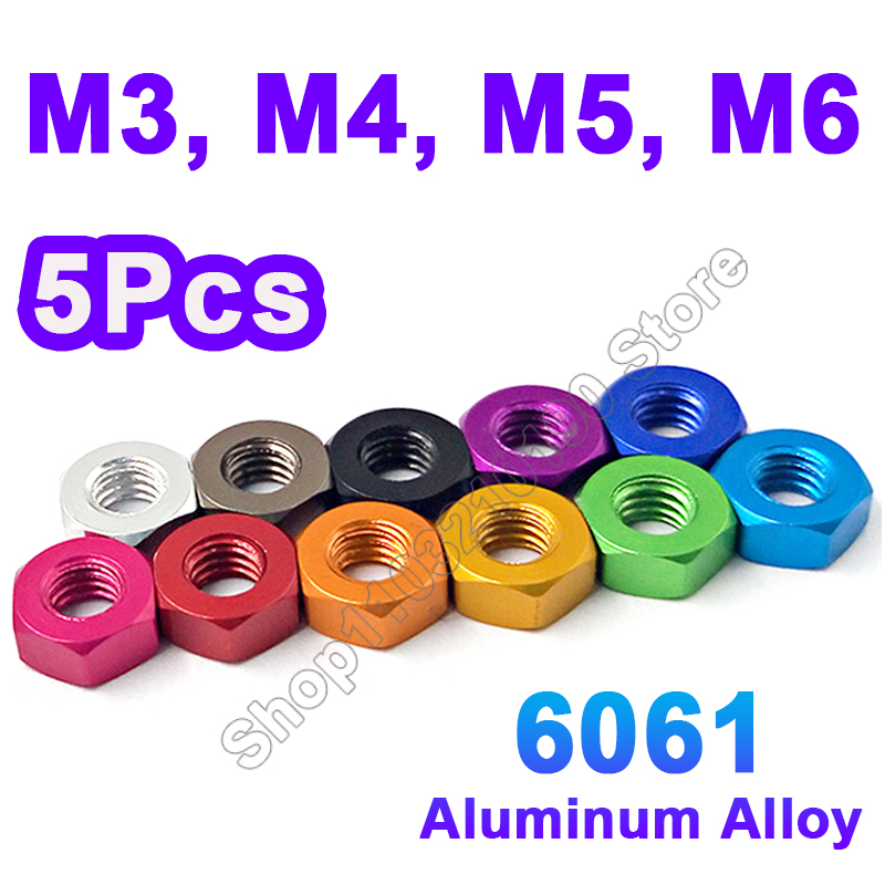 5pcs M3 M4 M5 M6 Anodized Colo - Drone 3D Modeling ulasan dan harga